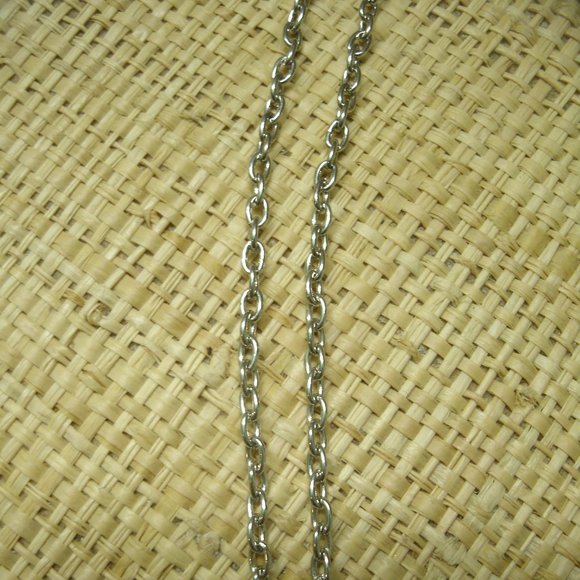 Crescent Moon with Nebula Cabochon Dangle Necklace - Picture 10 of 14